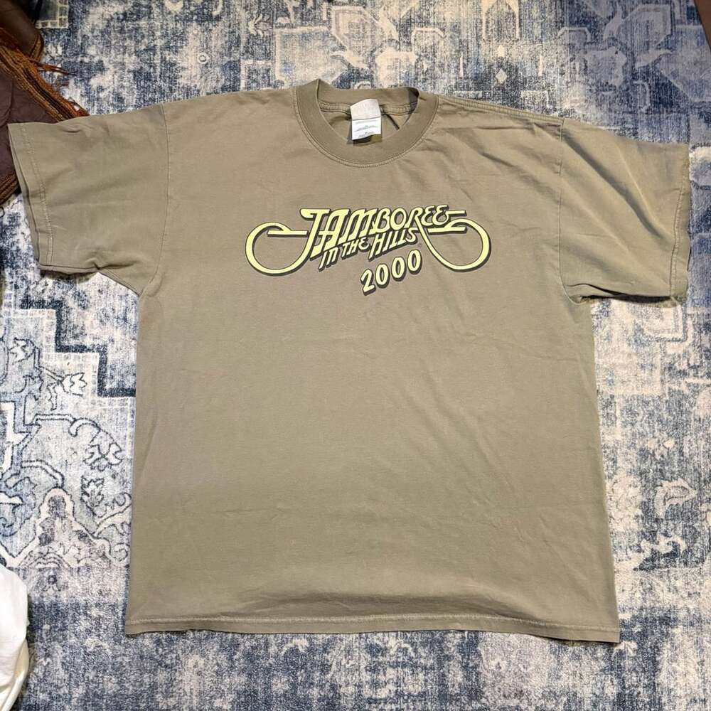 Gildan Jamboree In The Hills 2000 T-Shirt Size XL Vintage Concert